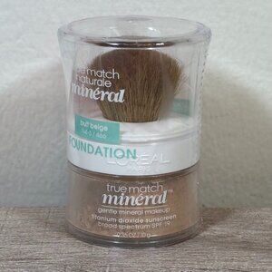 L'OREAL True Match Mineral Powder Foundation Makeup BUFF BEIGE N4-5 / 466